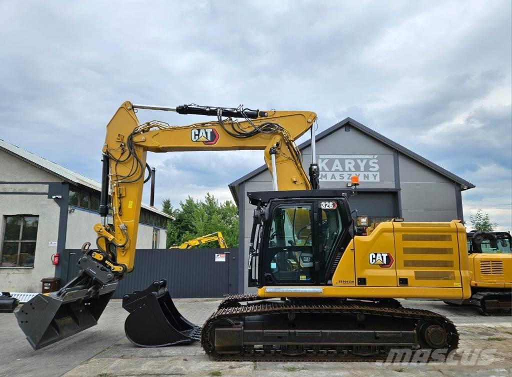 CAT 326-07 Kāpurķēžu ekskavatori