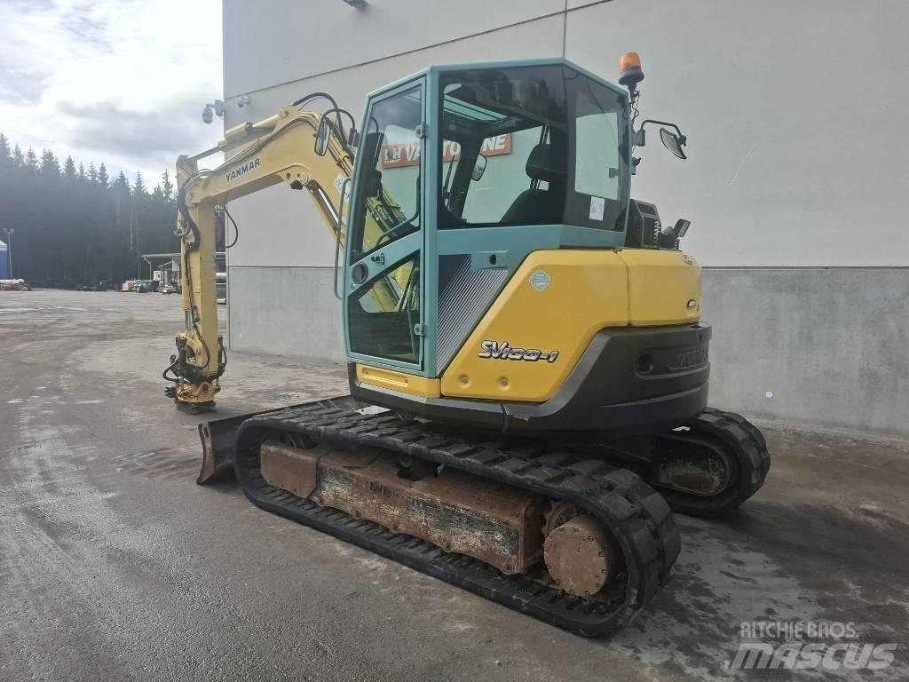 Yanmar SV 100-1A Vidēja lieluma ekskavatori 7 t - 12 t