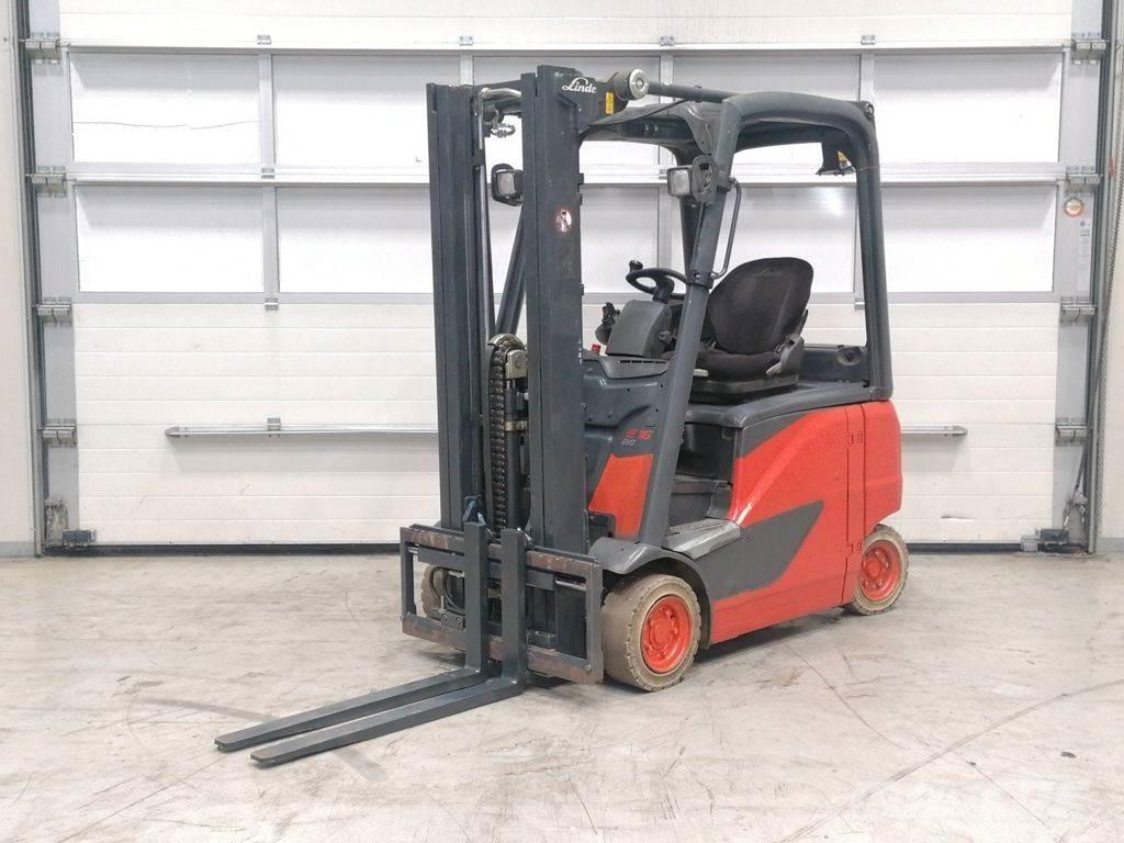 Linde E16PH-02 Elektriskie iekrāvēji