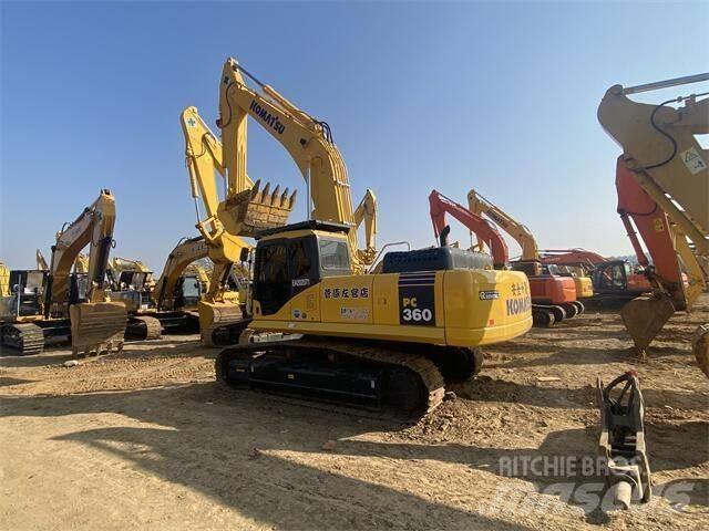 Komatsu PC360 Kāpurķēžu ekskavatori