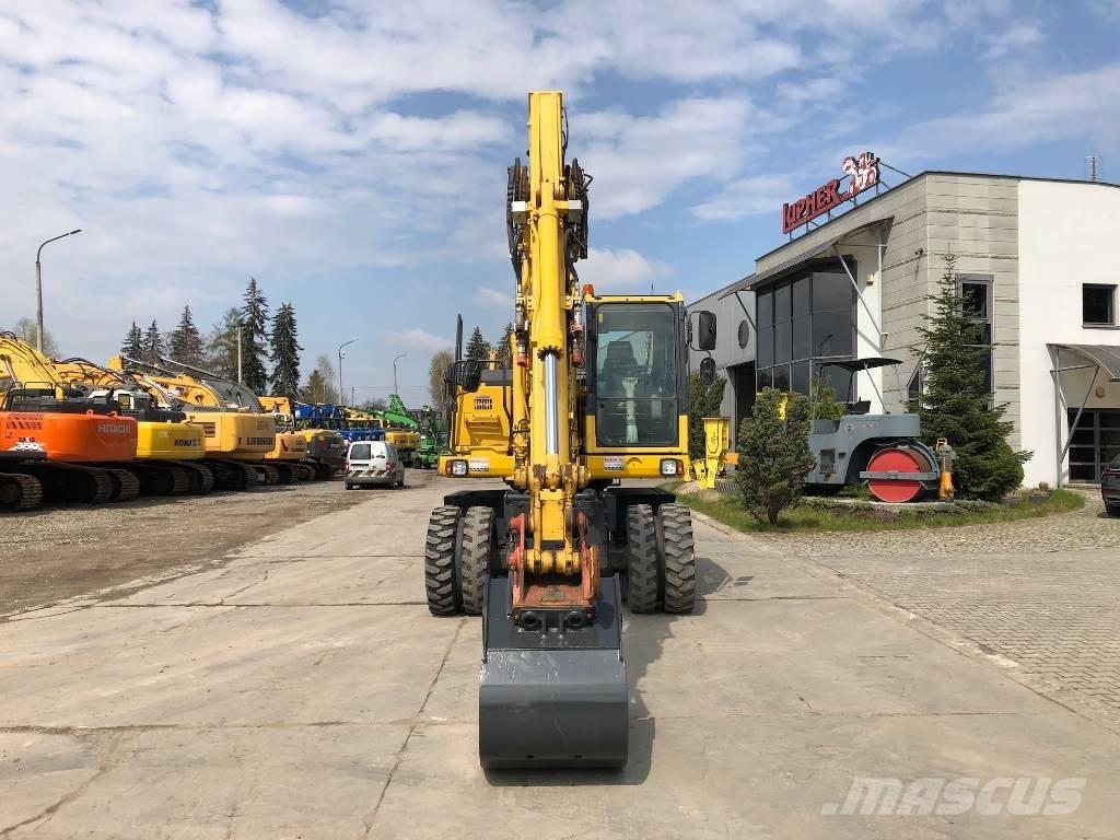 Komatsu PW160-8 Ekskavatori uz riteņiem