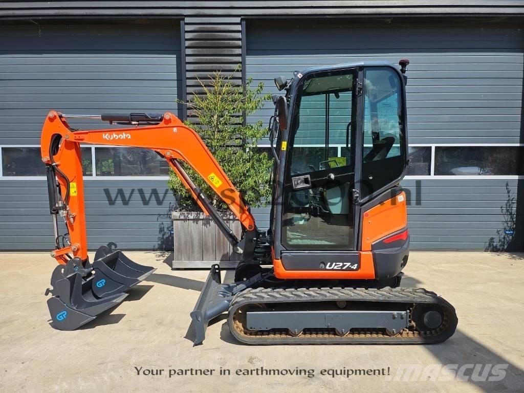 Kubota U 27-4 Mini ekskavatori < 7 t