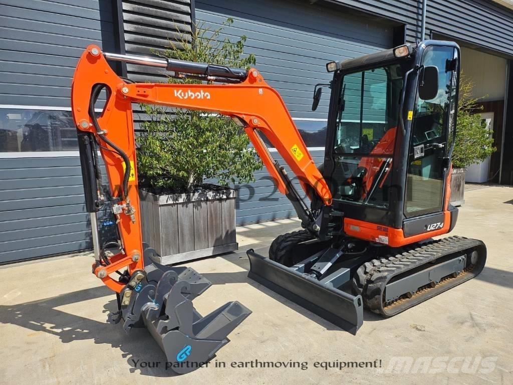 Kubota U 27-4 Mini ekskavatori < 7 t