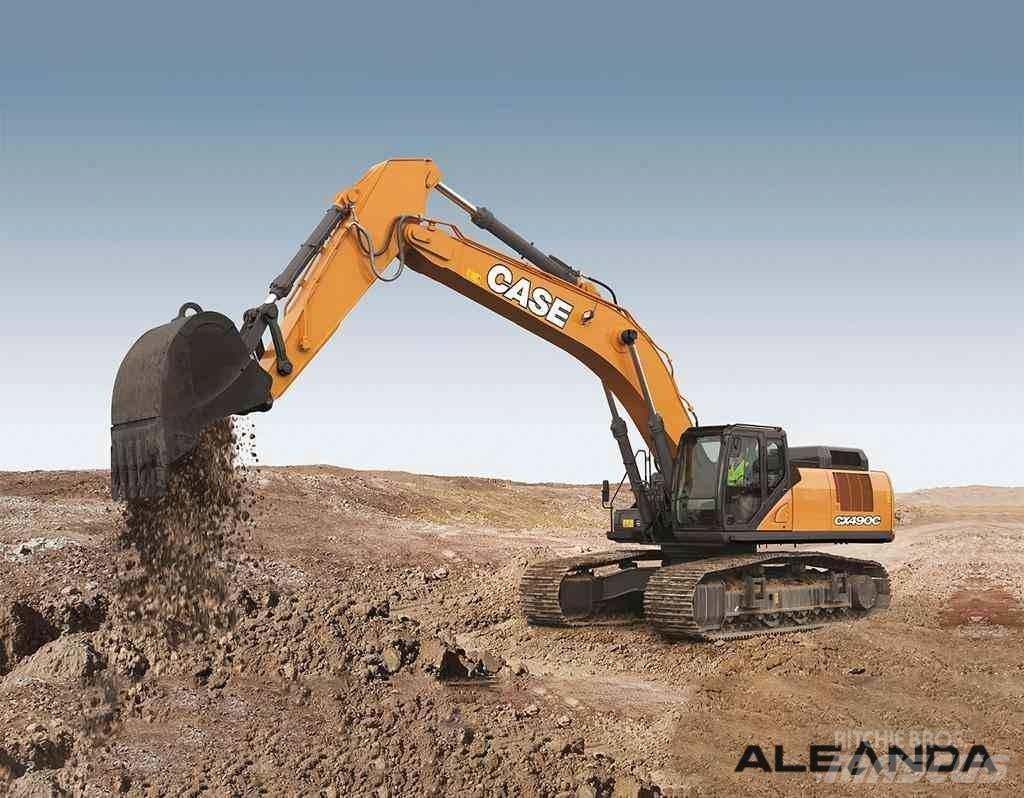 CASE CX 490 C Kāpurķēžu ekskavatori