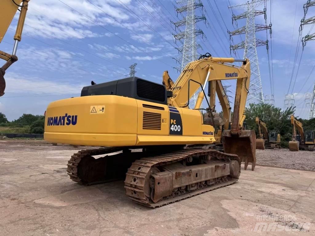 Komatsu PC 400-8 Amfībijas tipa ekskavatori