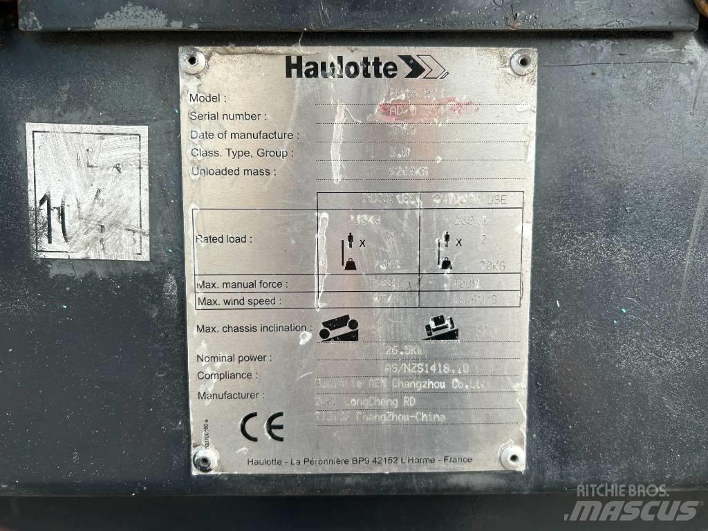 Haulotte HA16RTJ PRO Strēles pacēlāji