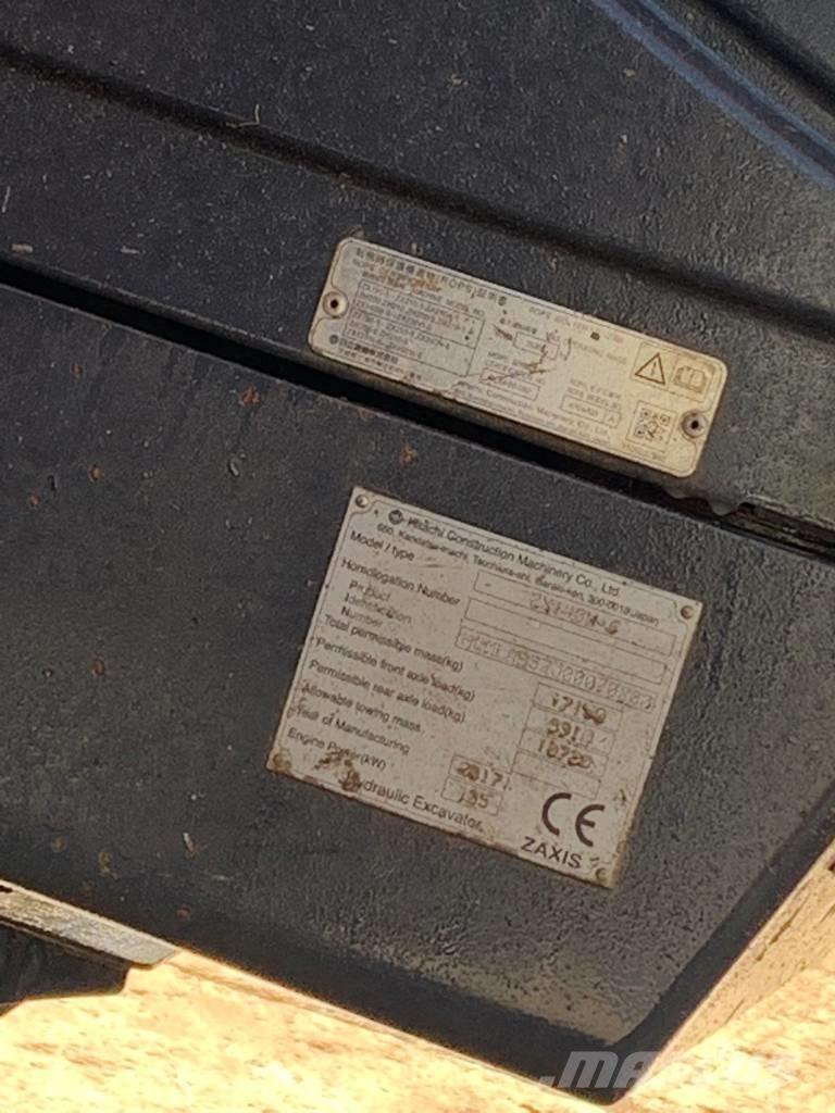 Hitachi ZX 140 W Ekskavatori uz riteņiem