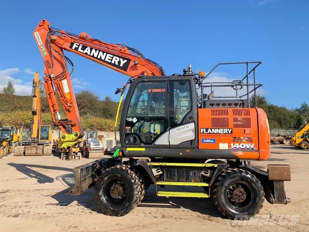 Hitachi ZX 140 W Ekskavatori uz riteņiem