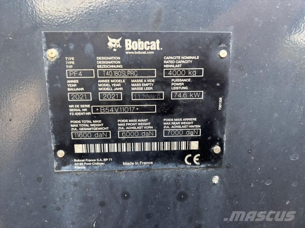 Bobcat T 40.180 Teleskopiskie manipulatori