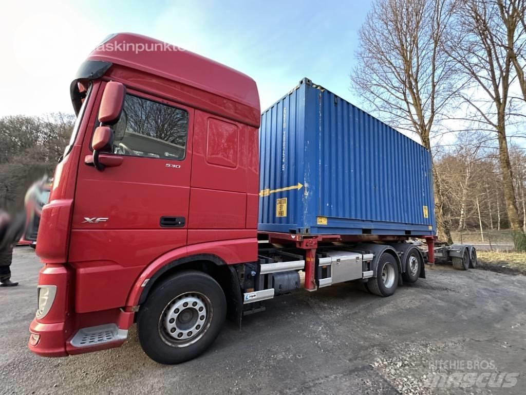DAF XF 530 Smagās mašīnas ar konteineriem