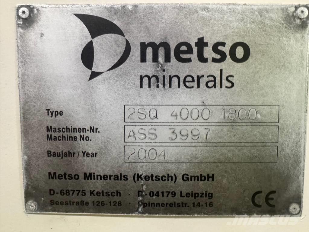 Metso 2SQ 4000 1800 Sieti