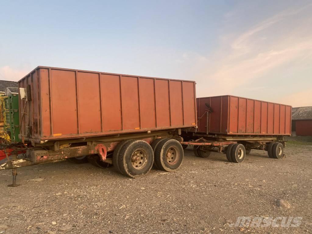 Scania vogntræk Treileri-pašizgāzēji