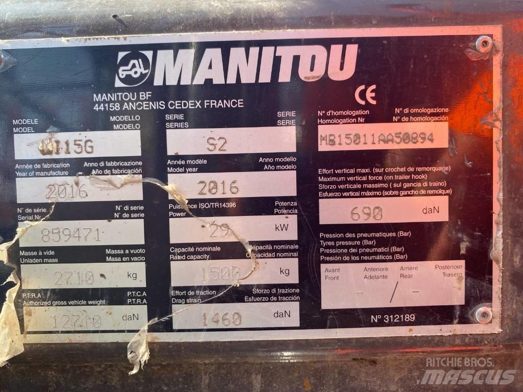 Manitou MI 15 G LPG tehnika