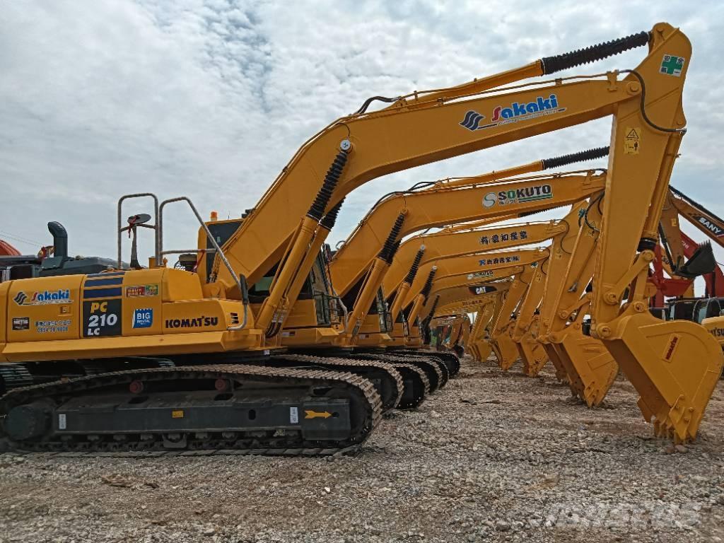 Komatsu PC 210 Kāpurķēžu ekskavatori