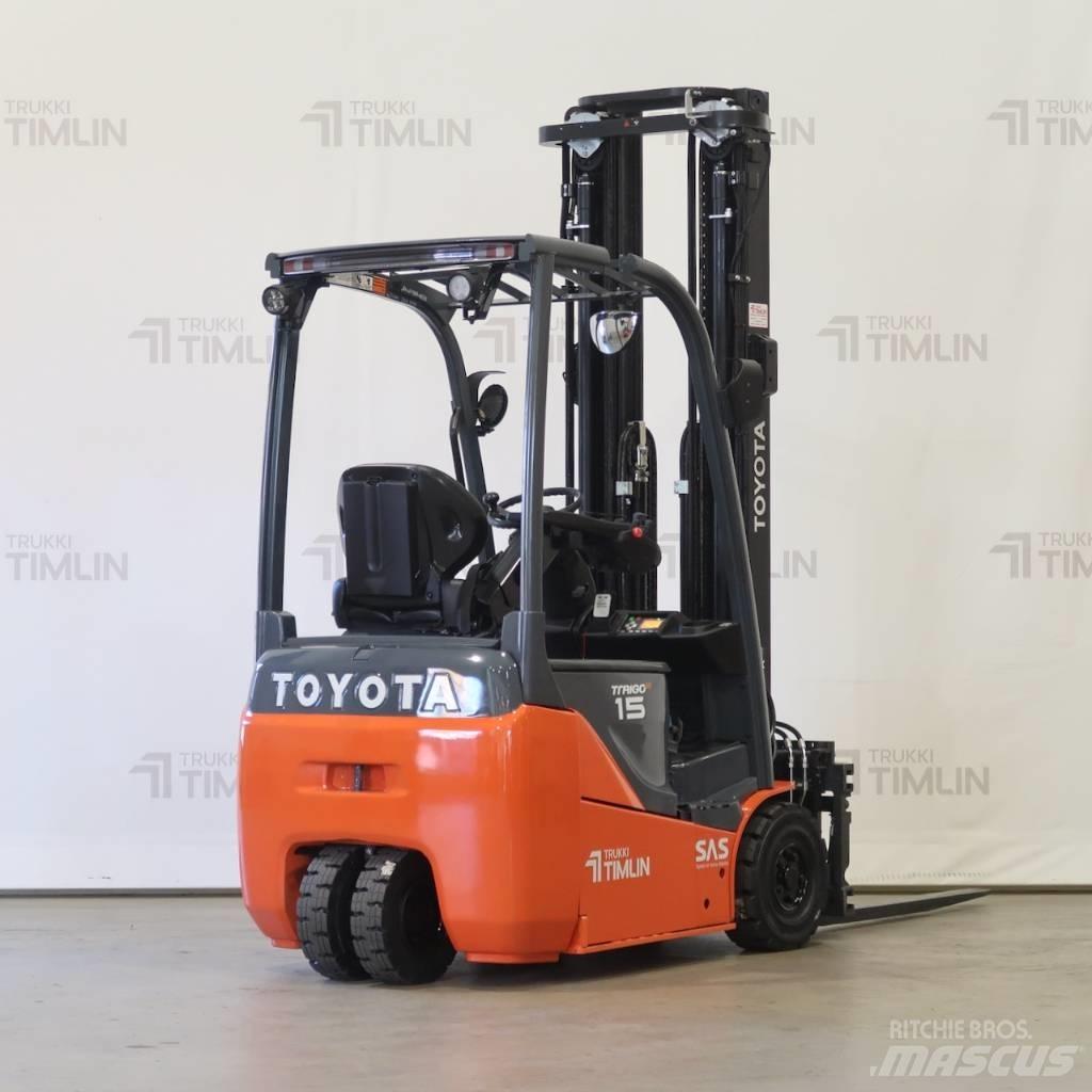 Toyota 8FBE15T Elektriskie iekrāvēji