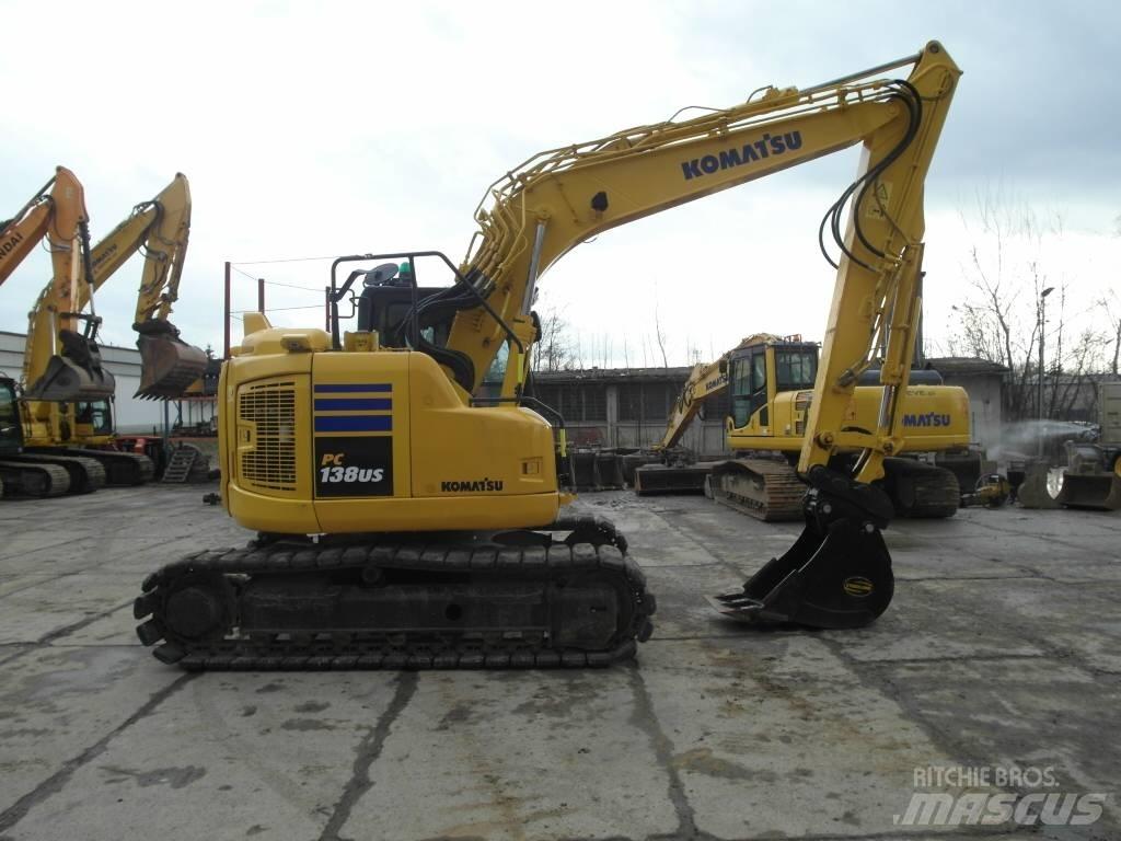 Komatsu PC 138 US-11 Kāpurķēžu ekskavatori