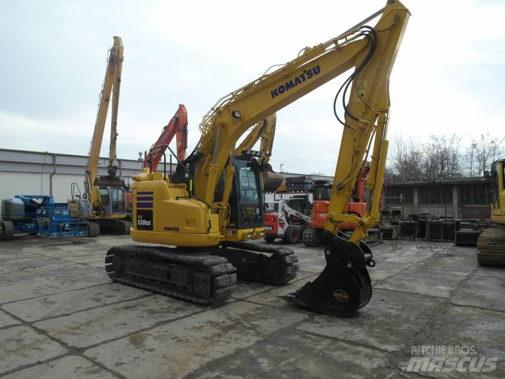Komatsu PC 138 US-11 Kāpurķēžu ekskavatori