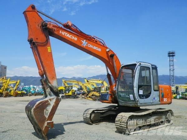Hitachi EX120-5 Kāpurķēžu ekskavatori