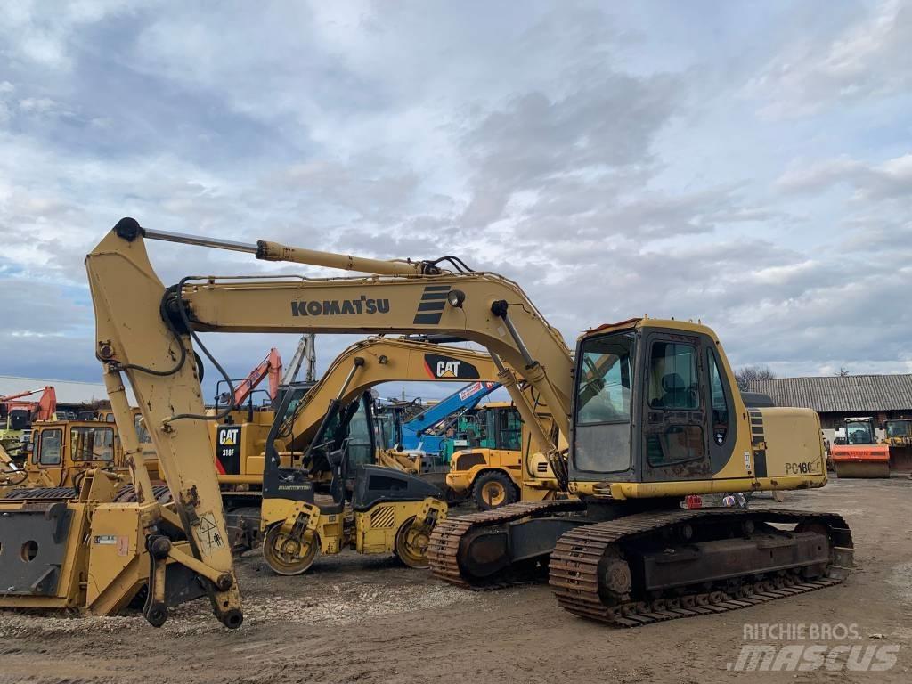 Komatsu PC 180 LC-6K Kāpurķēžu ekskavatori