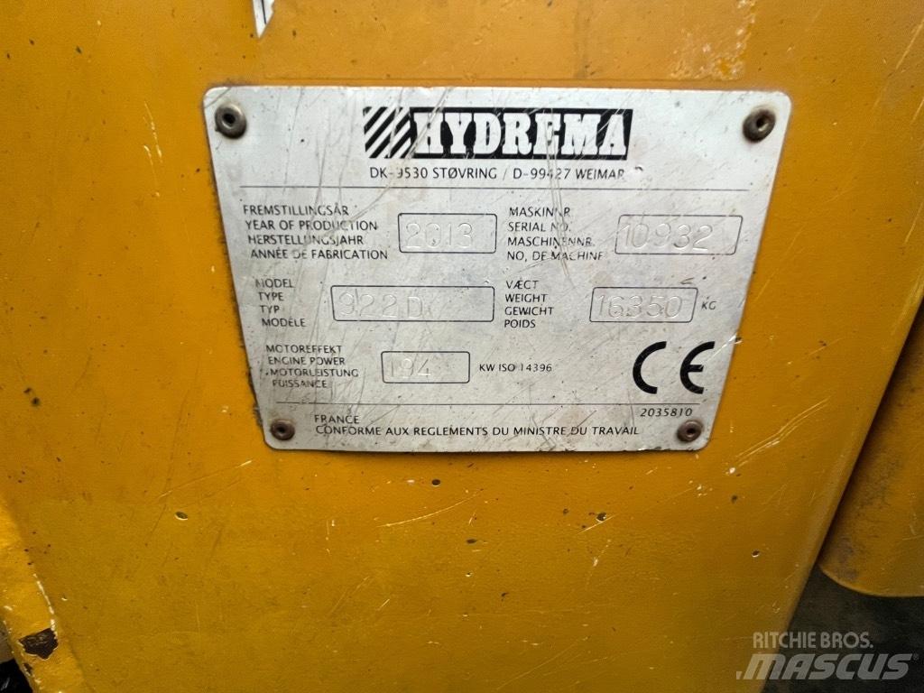 Hydrema 922 D Artikulētie pašizgāzēji