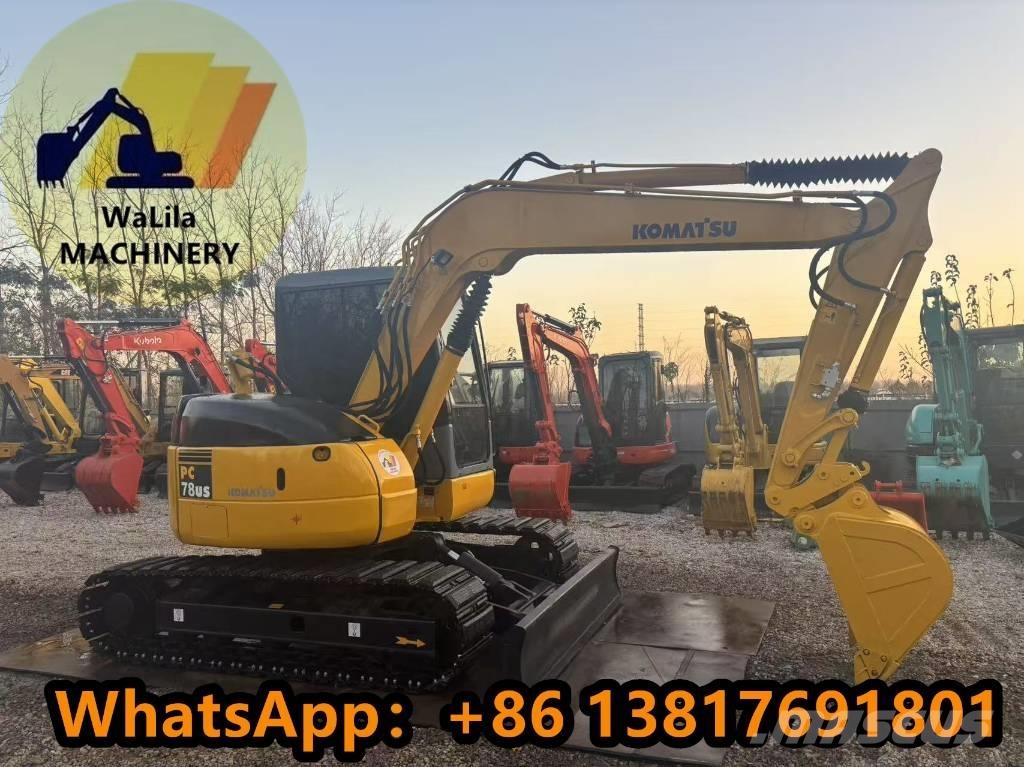 Komatsu PC 78 US Mini ekskavatori < 7 t