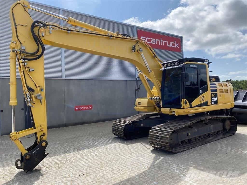 Komatsu PC210LC-11 Kāpurķēžu ekskavatori