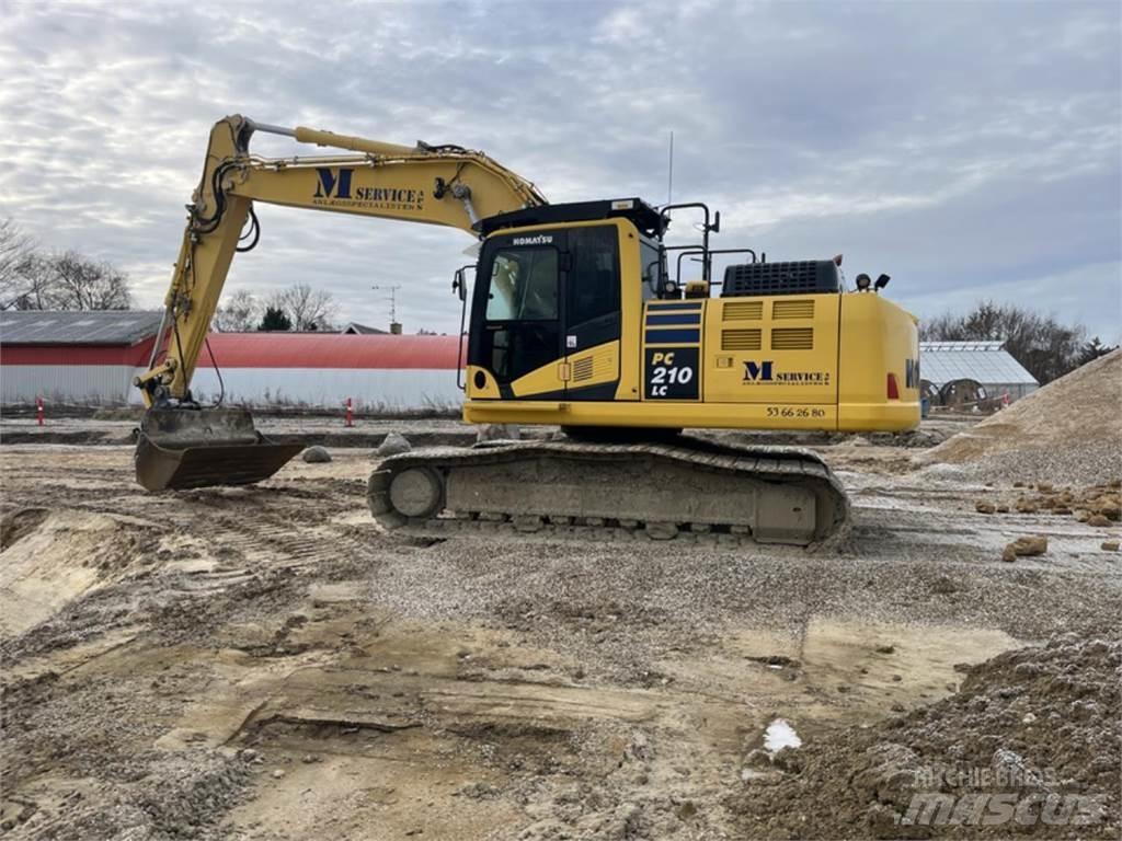 Komatsu PC210LC-11 Kāpurķēžu ekskavatori