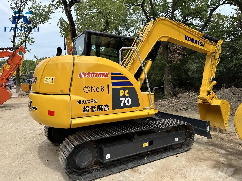 Komatsu PC 70 Kāpurķēžu ekskavatori