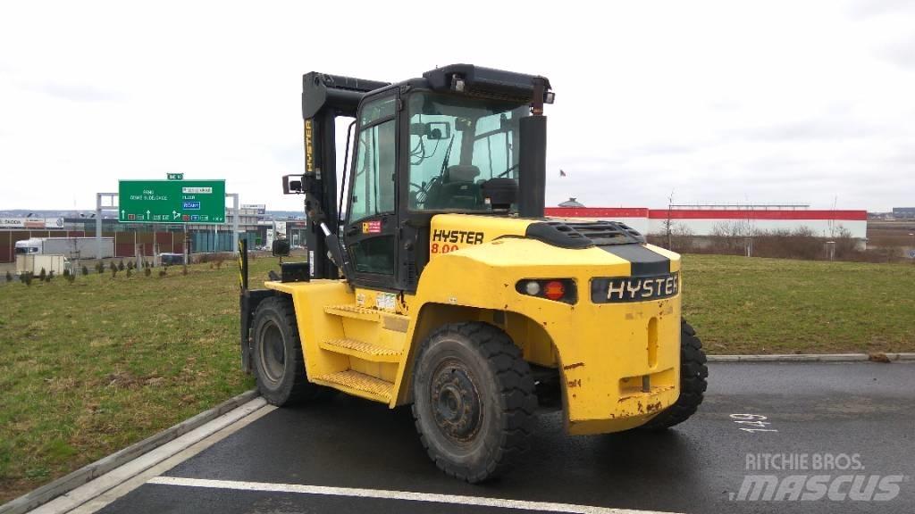 Hyster H8.00XM6 Tehnika ar dīzeļa dzinēju