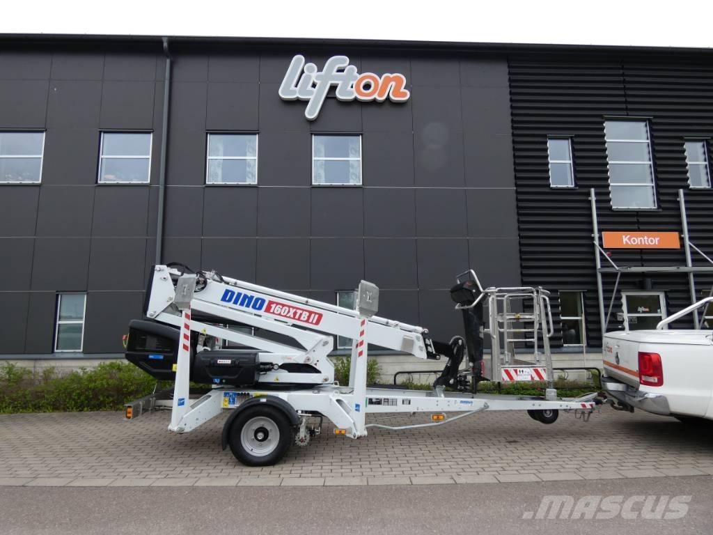 Dino 160 XTB Skylift Pacēlājplatformas - piekabes