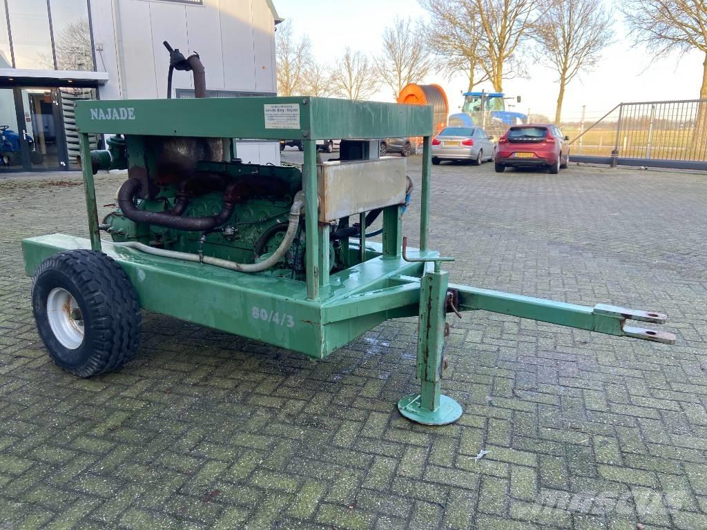  Najade T6 80/4/3 Apūdeņošanas sūkņi