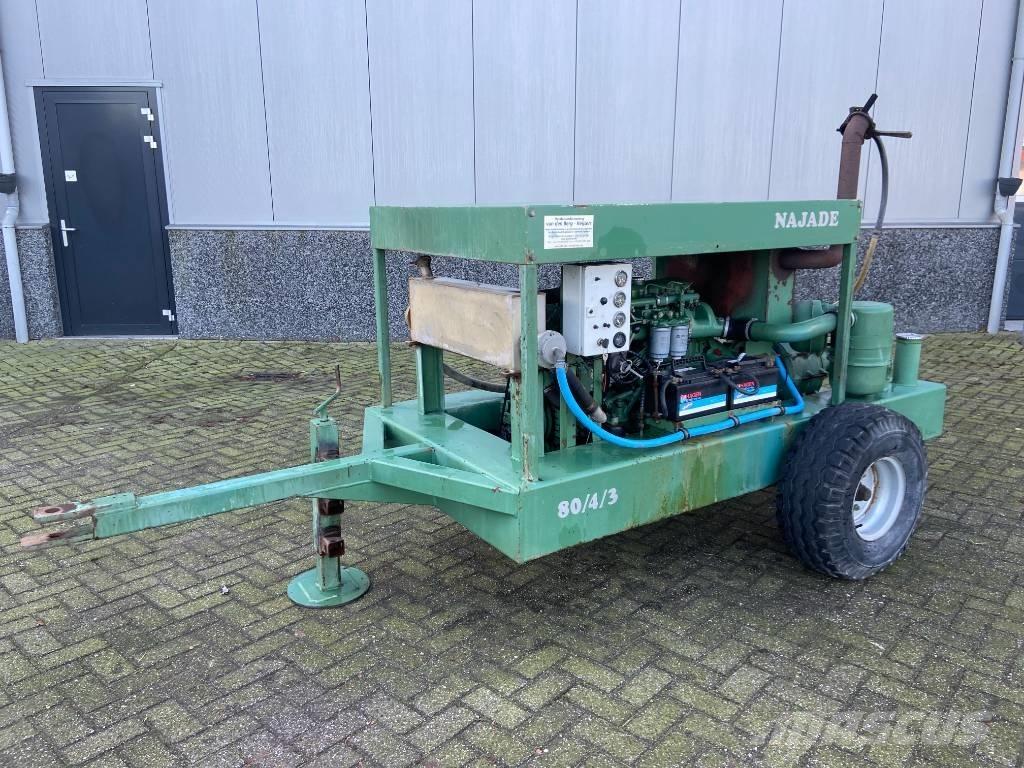  Najade T6 80/4/3 Apūdeņošanas sūkņi
