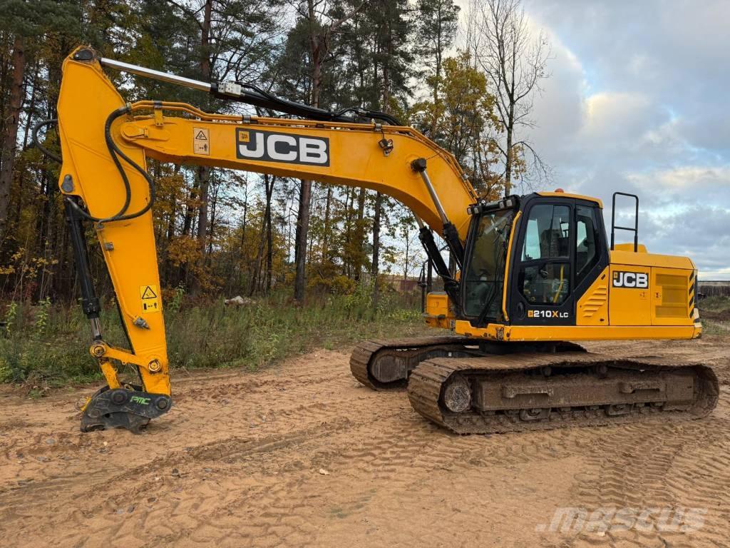 JCB 210 Kāpurķēžu ekskavatori