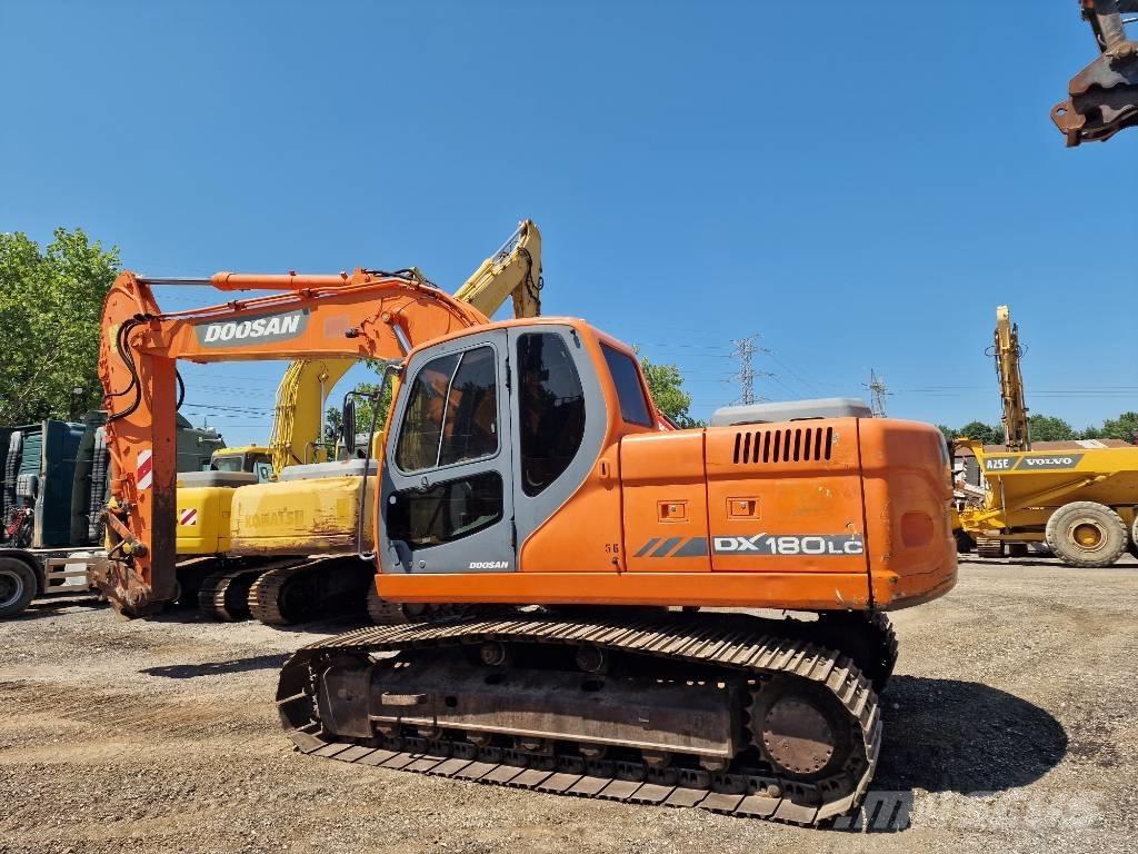 Doosan DX 180 LC Kāpurķēžu ekskavatori