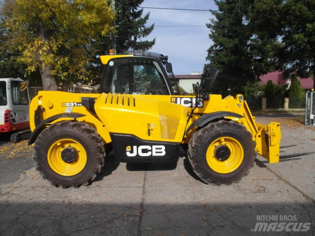 JCB 531-70 Teleskopiskie manipulatori