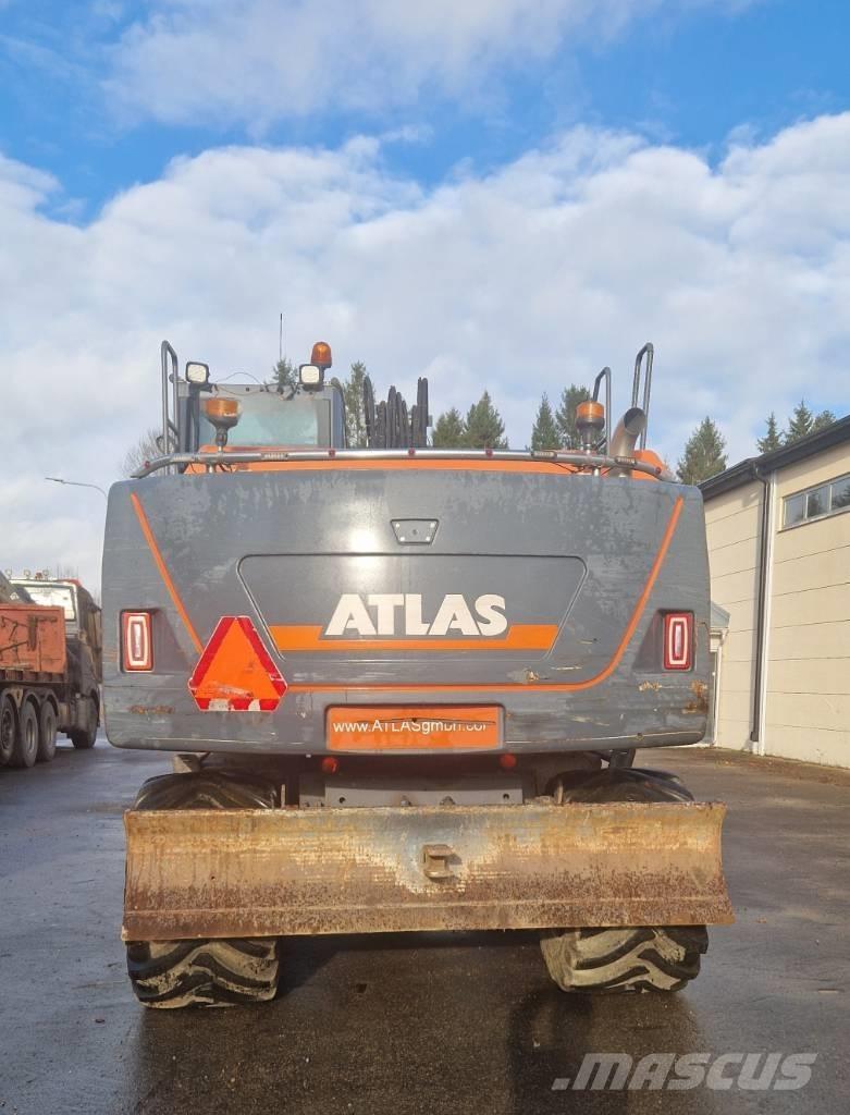 Atlas 160W Ekskavatori uz riteņiem