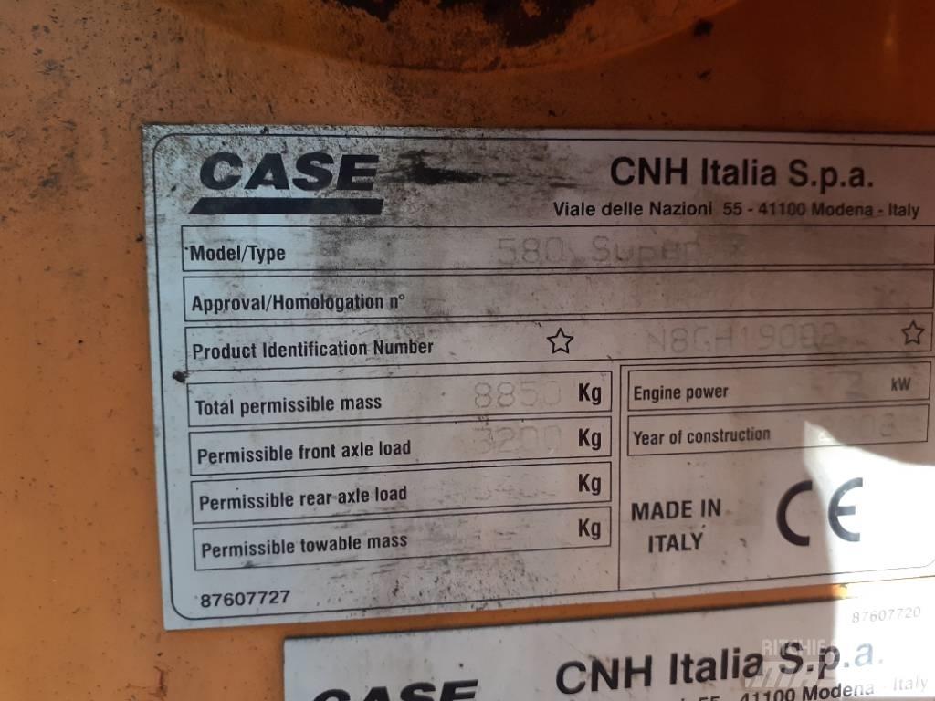 CASE 580 SUPER R Ekskavatori-iekrāvēji