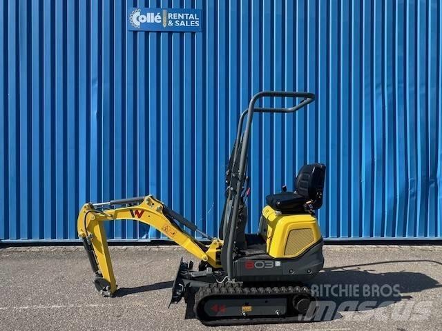 Wacker Neuson 803 Mini ekskavatori < 7 t