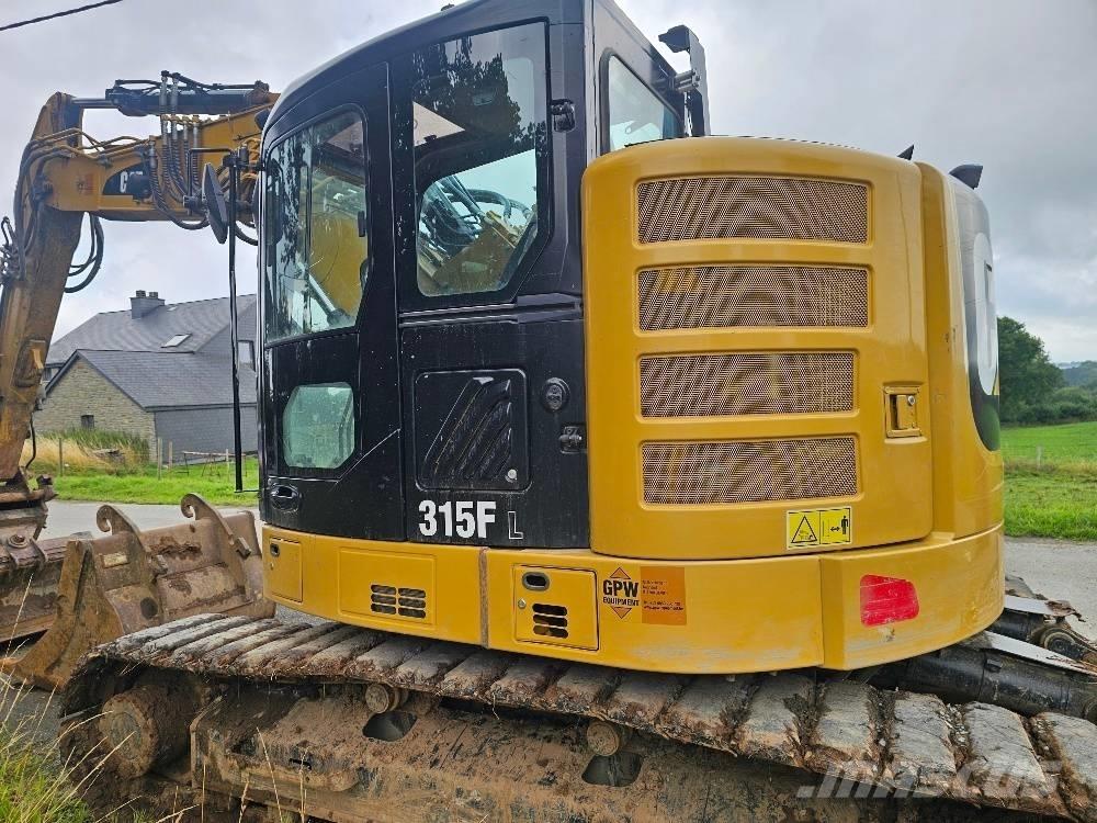 CAT 315 F LCR Kāpurķēžu ekskavatori