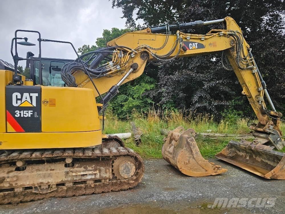 CAT 315 F LCR Kāpurķēžu ekskavatori