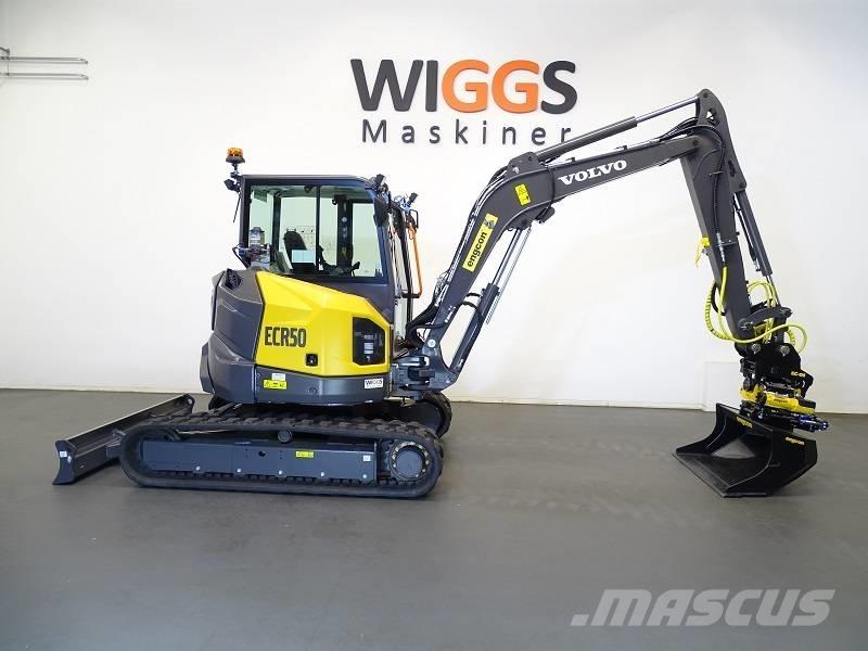 Volvo ECR50F Mini ekskavatori < 7 t