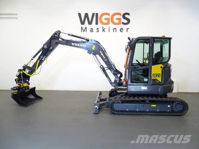 Volvo ECR50F Mini ekskavatori < 7 t