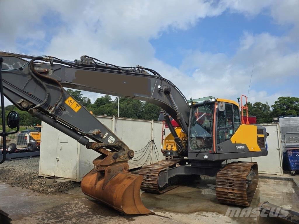 Volvo EC 220EL Kāpurķēžu ekskavatori