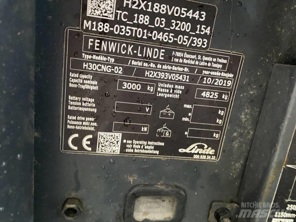 Linde H30CNG-02 LPG tehnika