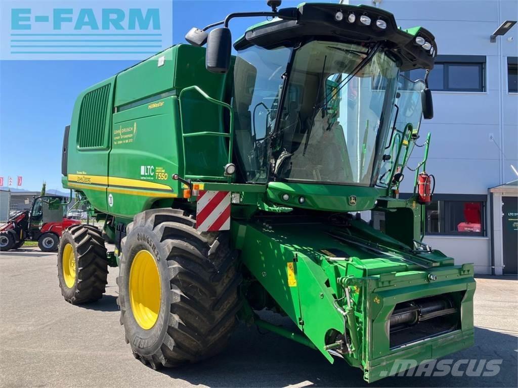 John Deere T550 HM Ražas novākšanas kombaini