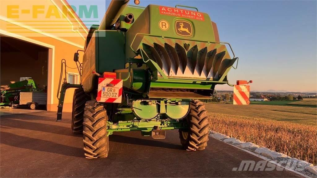 John Deere T550 HM Ražas novākšanas kombaini