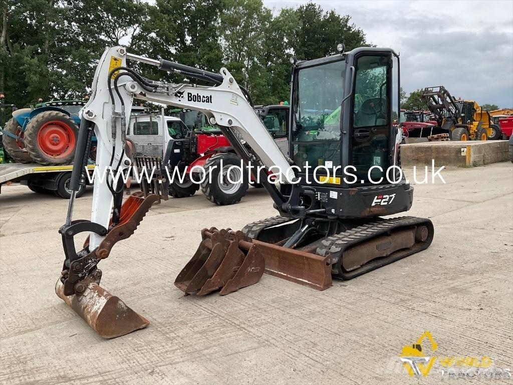 Bobcat E 27 Mini ekskavatori < 7 t