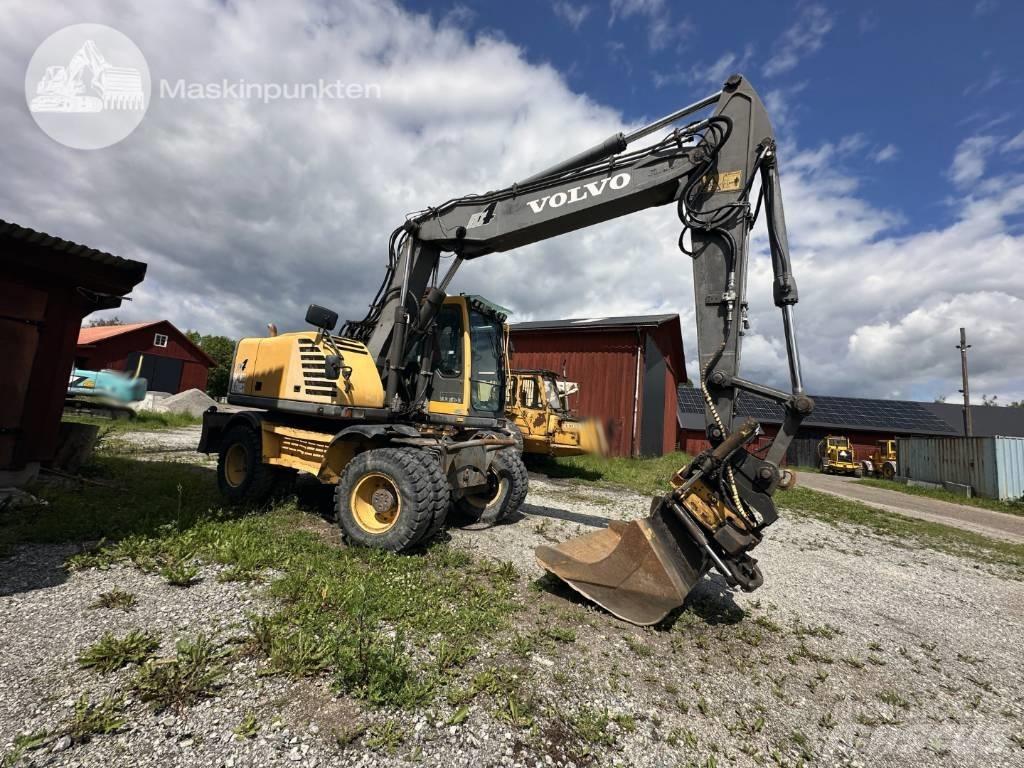 Volvo EW 160 B Ekskavatori uz riteņiem