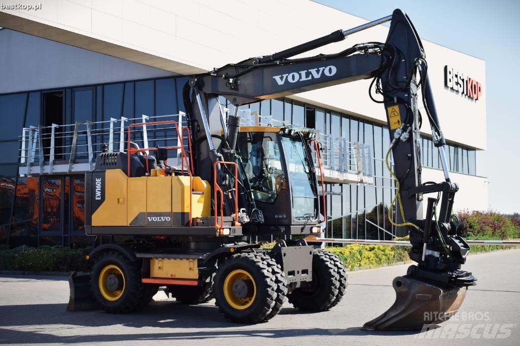 Volvo EW 160 E Ekskavatori uz riteņiem