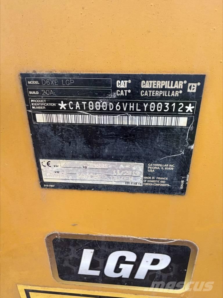 CAT D 6 XE LGP Kāpurķēžu buldozeri